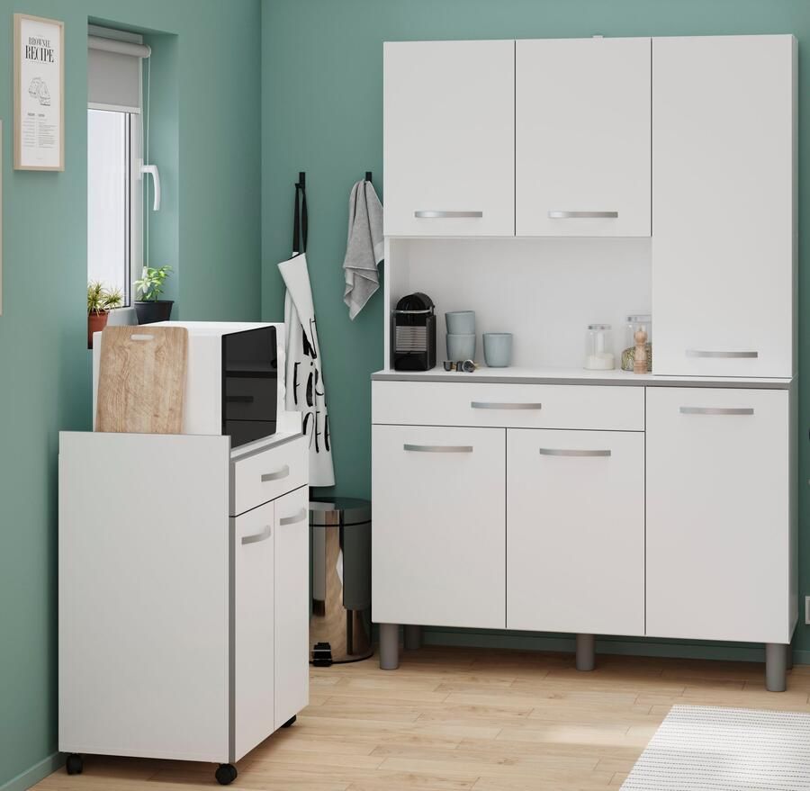 Parisot Kastenset Season 1 Multifunctionele kast buffetkast opslag (set 2 stuks) - Foto 5