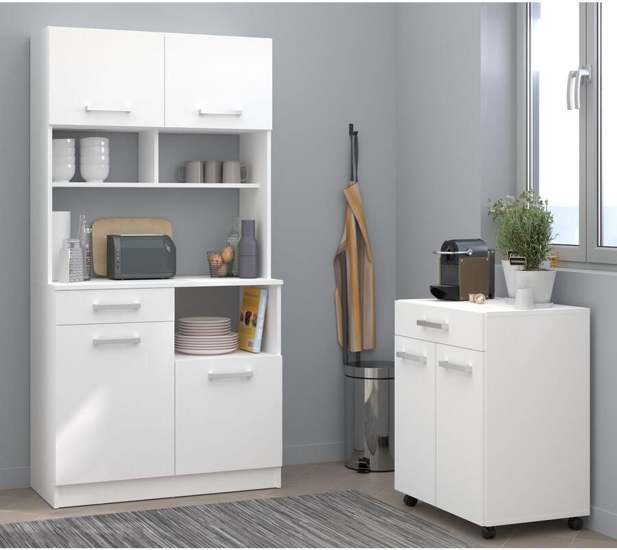 Parisot Kastenset UNO 2 melamine gecoat praktisch en mooi veel opbergruimte (2-delig) - Foto 2