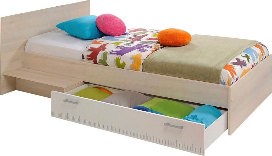 Parisot Kinderbed Charly 1-persoons met bedlade en legplank - Foto 2