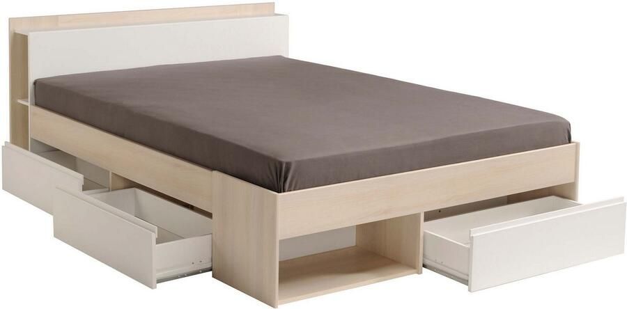 Parisot 2-persoonsbed – – Acacia – 160cm x 200cm - Foto 6