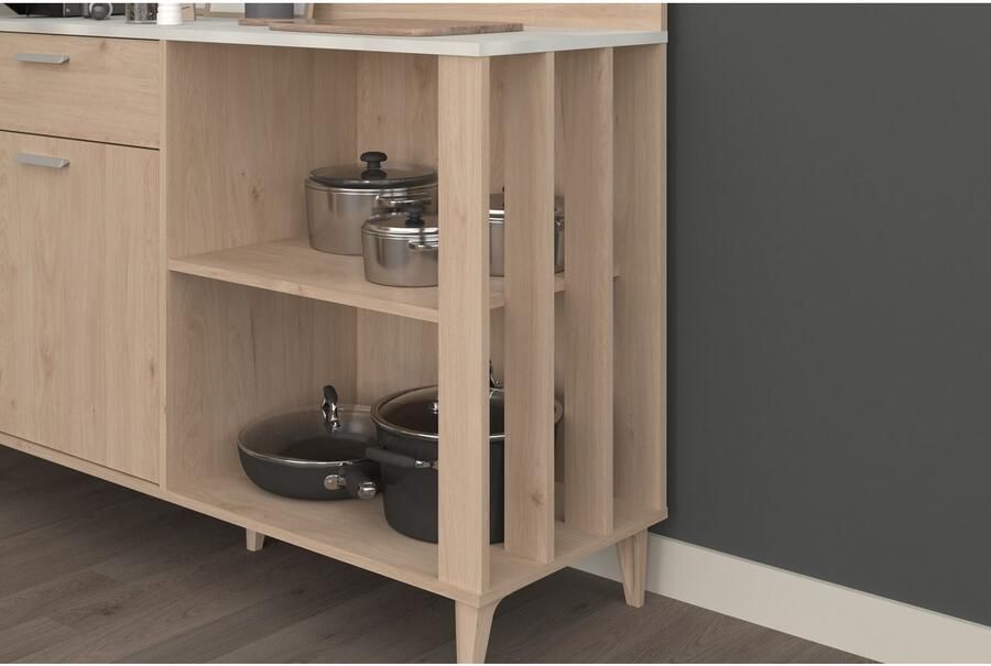 Parisot Kastenset Gala 2 decoratieve claustra aan de zijkanten van de bovenste vakken (set 2 stuks) - Foto 5