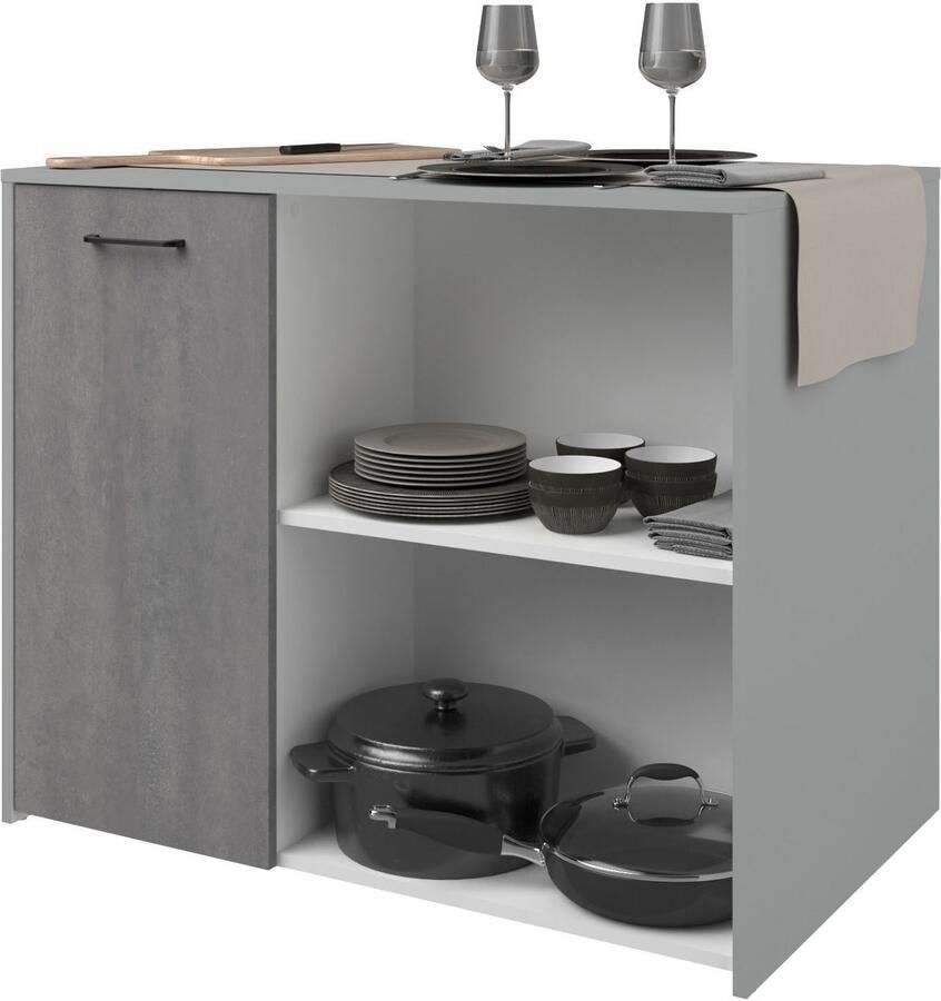 Parisot Multifunctionele kastenset Malice 4 Opbergruimte geweldige uitstraling flexibel te plaatsen en te gebruiken (2 stuks) - Foto 3