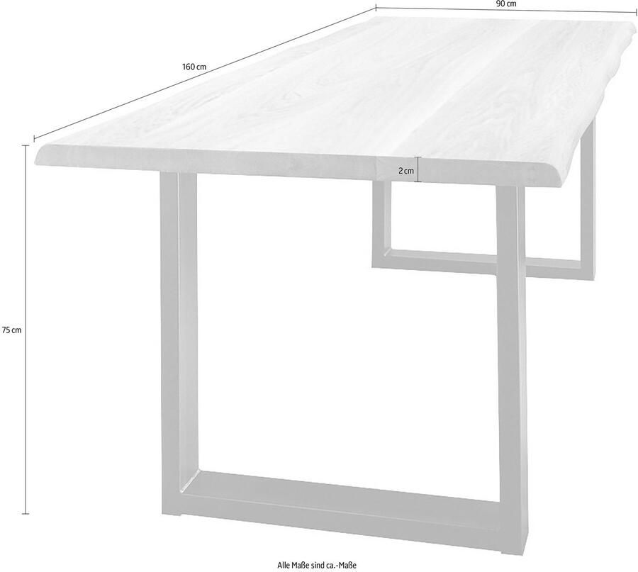 Paroli Eettafel Florence in 3 breedten - Foto 2