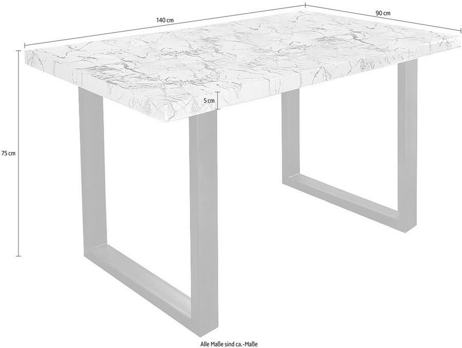 Paroli Eettafel Manger in 3 breedten en 2 kleuruitvoeringen - Foto 2