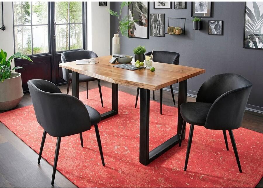 Paroli Eettafel PARDIS Massief acacia hout in drie breedtes - Foto 2