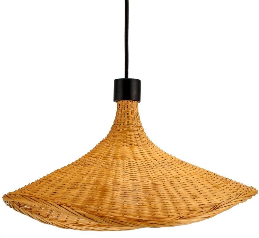 Pauleen Hanglamp Boho Soul max20W zwart beige 230V metaal bamboe - Foto 6