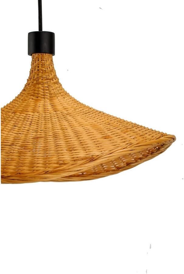 Pauleen Hanglamp Boho Soul max20W zwart beige 230V metaal bamboe - Foto 4