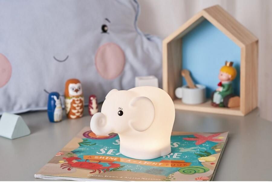 Pauleen Led-nachtlampje Night Elephant LED-module olifant BPA-vrij kleurverandering RGBW (1 stuk) - Foto 9