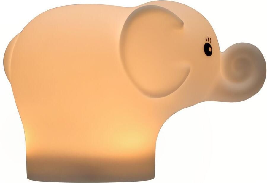 Pauleen Led-nachtlampje Night Elephant LED-module olifant BPA-vrij kleurverandering RGBW (1 stuk) - Foto 6