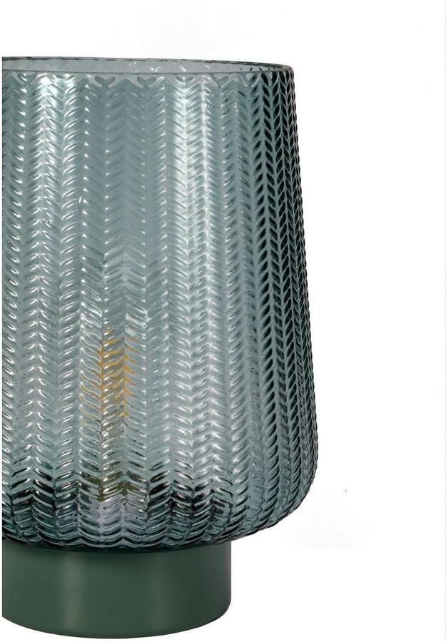 Pauleen Led-tafellamp Pretty Glamour Mobile turquoise glas metaal - Foto 3