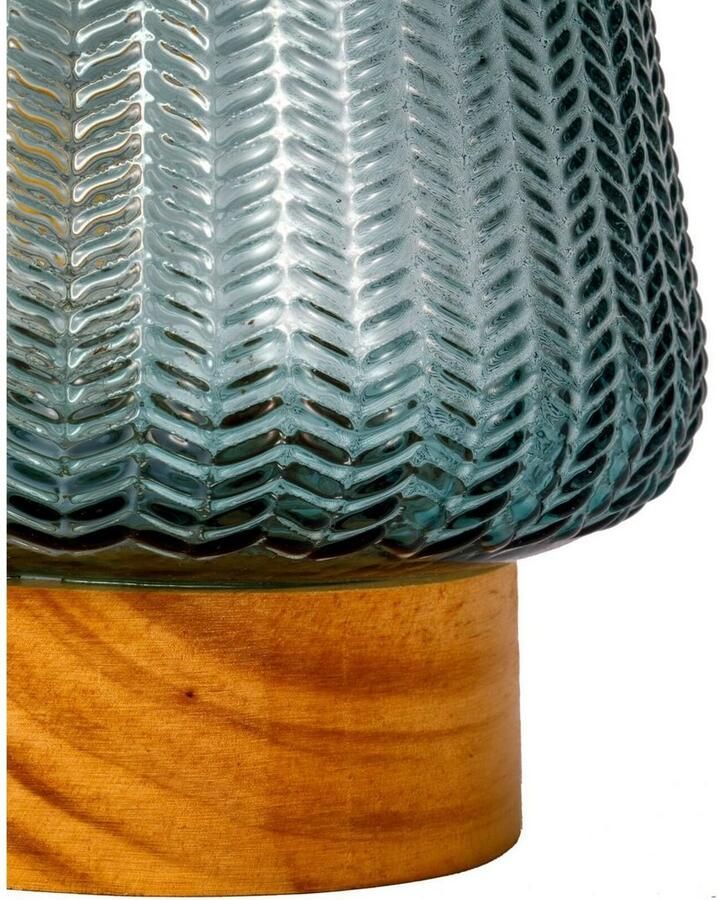 Pauleen Led-tafellamp Pretty Glamour mobile turquoise hout