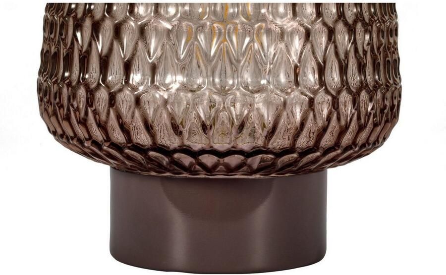 Pauleen Led-tafellamp Sparkling Glamour mobile grijs glas metaal - Foto 6