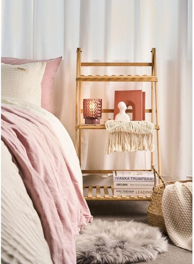 Pauleen Led-tafellamp Sweet Glamour mobile roze glas metaal - Foto 3