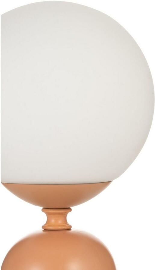 Pauleen Tafellamp Glowing Charm max 20W roestig rood wit keramiek - Foto 6