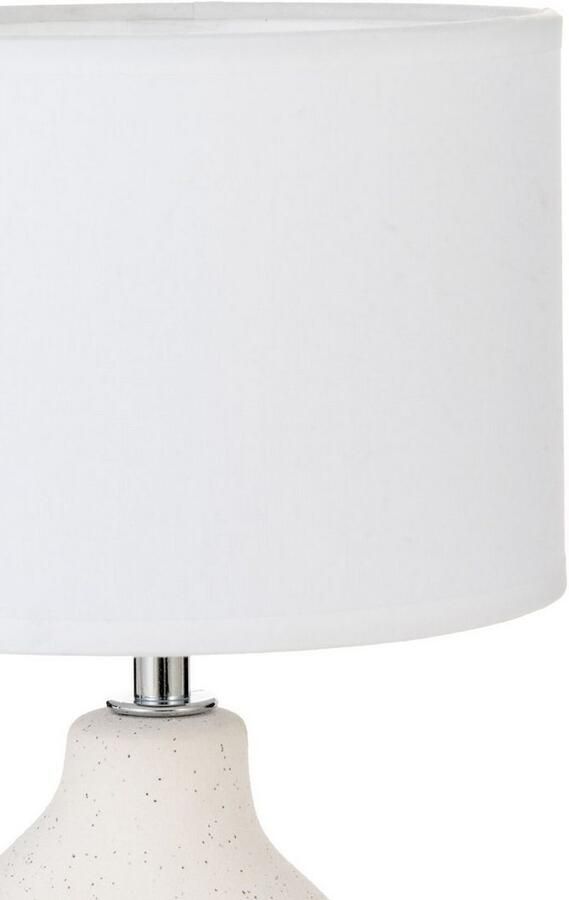 Pauleen Tafellamp Pure Crush max20W wit beige 230V stof keramiek - Foto 4