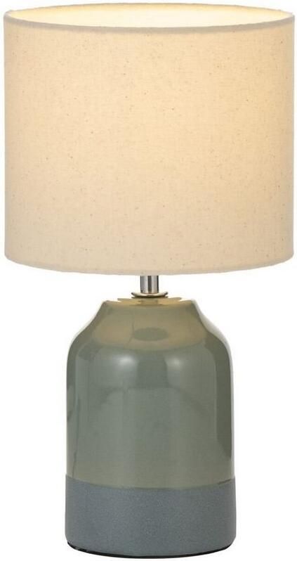 Pauleen Tafellamp Sandy Glow max. 20W 230V stoffen scherm keramiek Stoffen kap keramiek E14 Levering zonder lamp - Foto 5