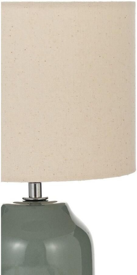 Pauleen Tafellamp Sandy Glow max. 20W 230V stoffen scherm keramiek Stoffen kap keramiek E14 Levering zonder lamp - Foto 4