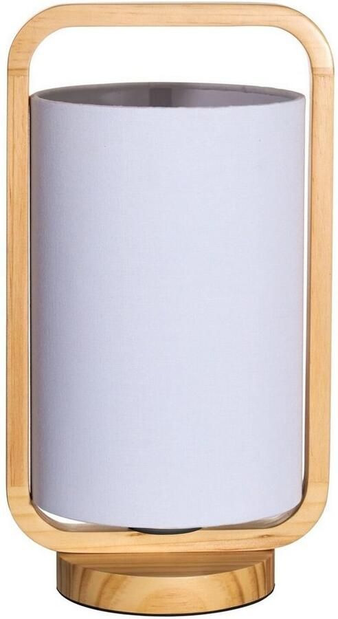 Pauleen Tafellamp Woody Charm max. 20W hout stof - Foto 4