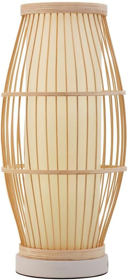 Pauleen Tafellamp Woody Passion max20W beige 230V bamboe kunststof - Foto 4