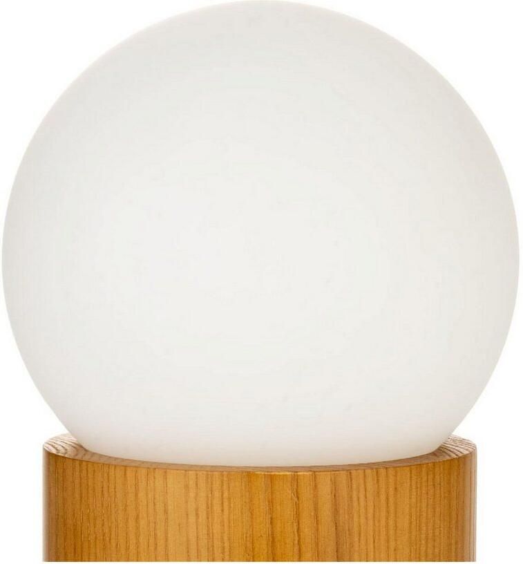 Pauleen Tafellamp Woody Shine glas esdoornhout 230V max. 3 5W wit hout natuur - Foto 2