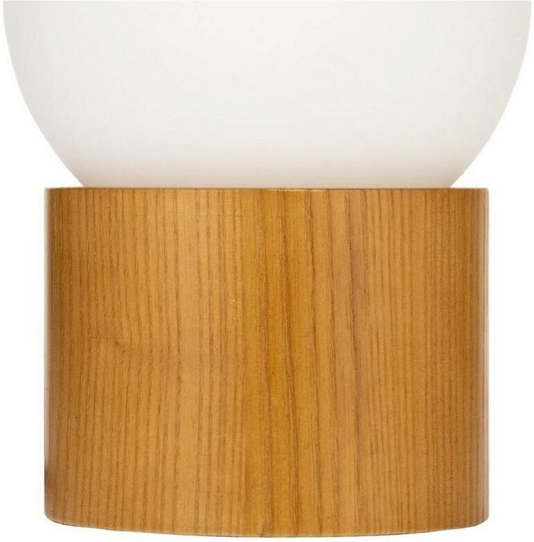 Pauleen Tafellamp Woody Shine glas esdoornhout 230V max. 3 5W wit hout natuur - Foto 3