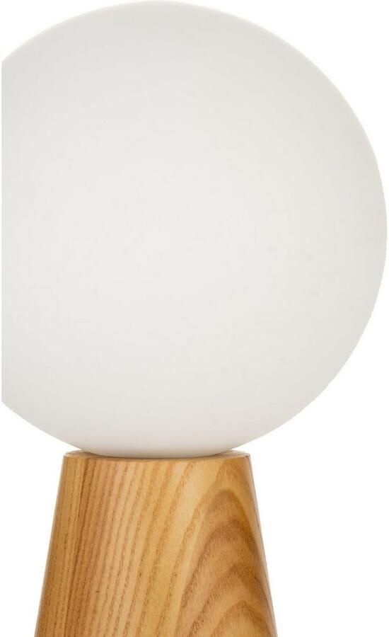 Pauleen Tafellamp Woody Soul glas esdoornhout 230V max. 3 5W wit hout natuur - Foto 3