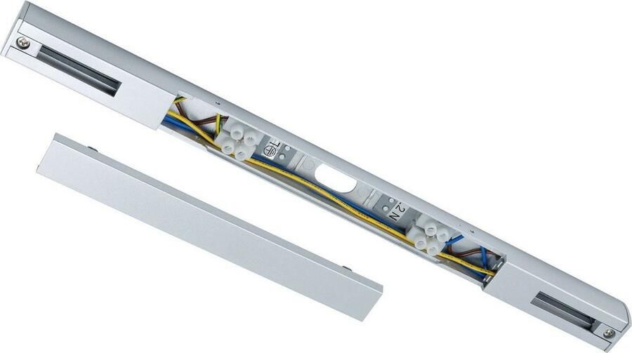 Paulmann 1-fase spanningsrail URail Aansluiting Midden 304x18mm max. 1.000W (1-delig) - Foto 5