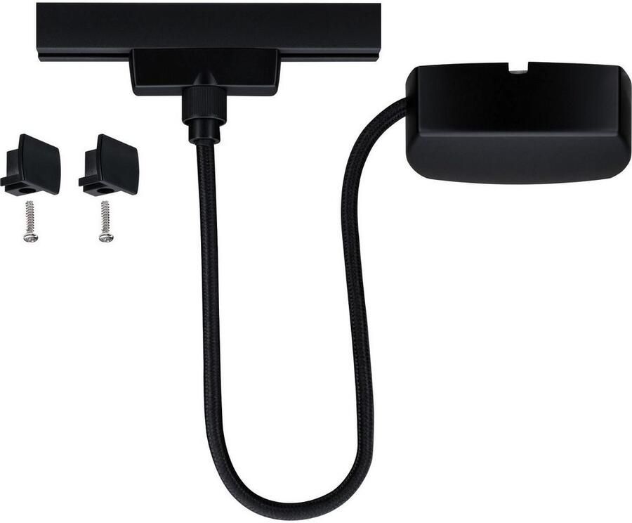 Paulmann 1-fase spanningsrail URail Aansluitkabel 1m max. 1.000W