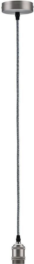 Paulmann 50385 Neordic Eldar hanglamp max. 1x20W E27 Grijs nikkel geb 230V metaal - Foto 9