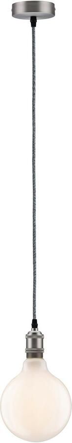 Paulmann 50385 Neordic Eldar hanglamp max. 1x20W E27 Grijs nikkel geb 230V metaal - Foto 7