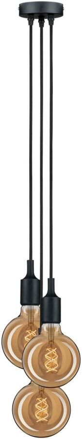 Paulmann 50382 Neordic Ketil hanglamp max. 3x20W E27 Zwart 230V silicon kunststof - Foto 5