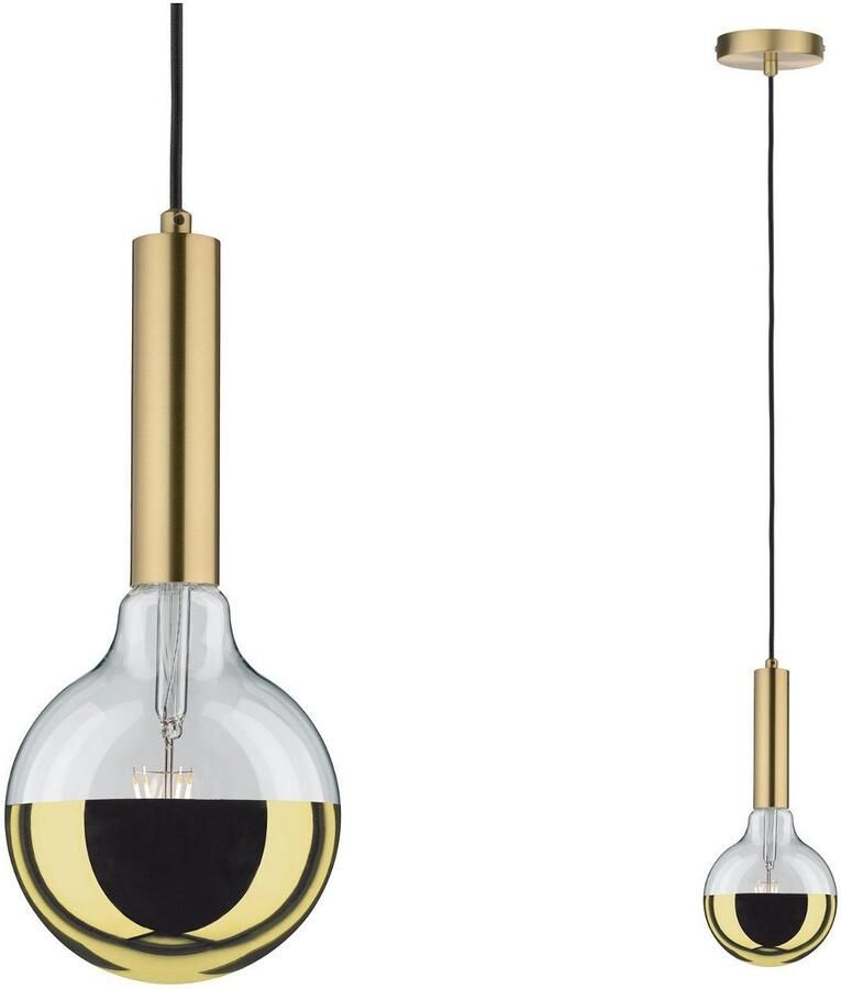 Paulmann 79756 Neordic Kine hanglamp max.1x20W E27 Messing geborsteld 230V metaal - Foto 4