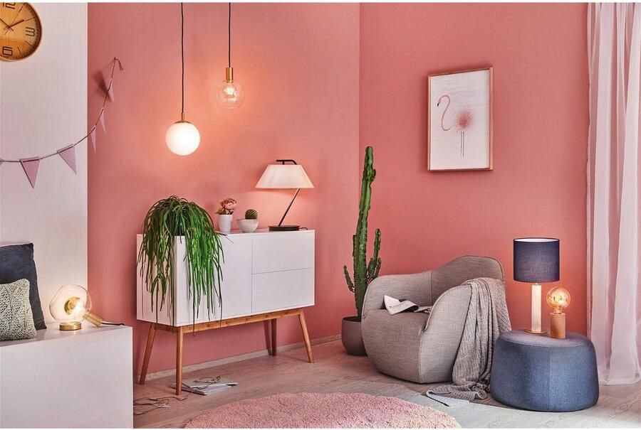 Paulmann Hanglamp Neordic Esben max. 1x20W Helder Geborsteld messing 230V Glas Metaal (1 stuk) - Foto 2