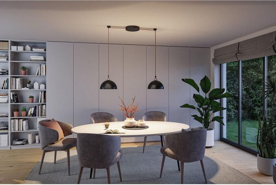 Paulmann Hanglamp ULine accessoires riem klem zwart - Foto 2