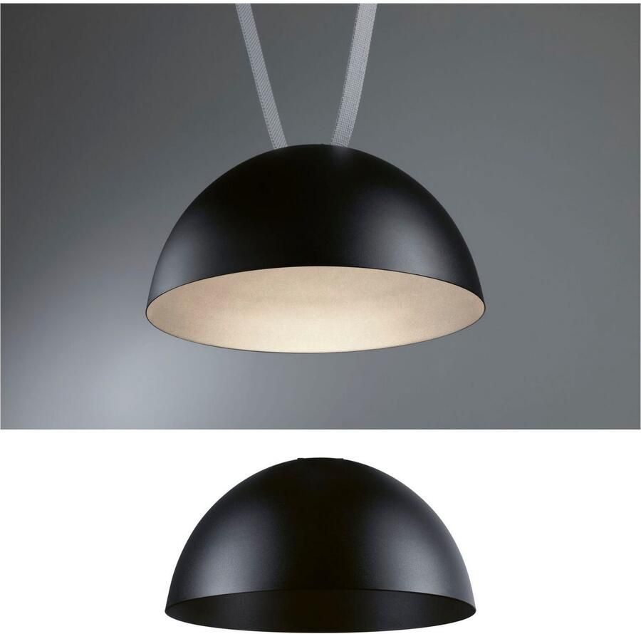 Paulmann Hanglamp ULine hanglamp Bol 300mm 12W zwart