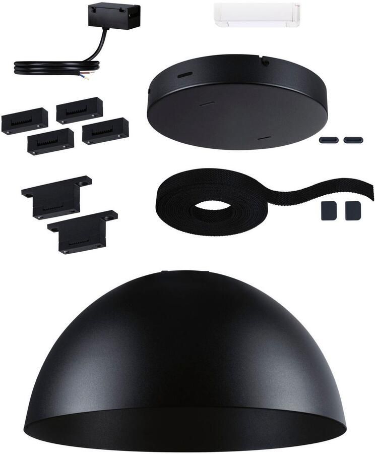 Paulmann Hanglamp ULine riem starterset 5m 12W zwart - Foto 2