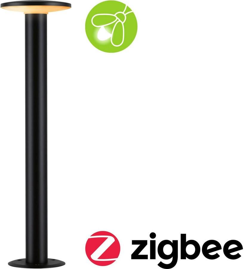 Paulmann Led-bolderlamp Buiten 230V Poller Plaat Insect friendly 2200-3000K IP44 (1 stuk) - Foto 4