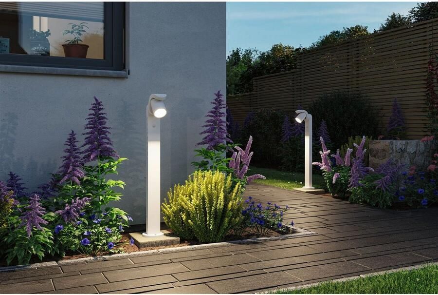 Paulmann Led-bolderlamp Cuff IP44 782mm 3000K 10W 700lm 230V 70° aluminium (1 stuk) - Foto 2