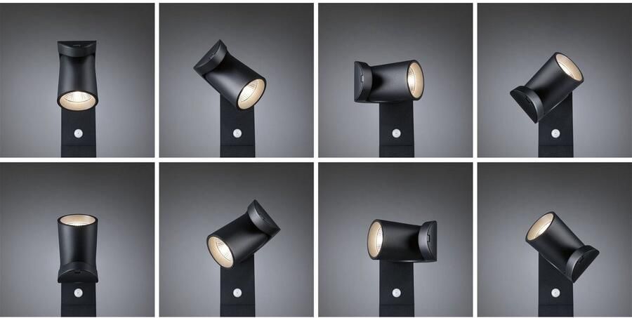 Paulmann Led-bolderlamp Cuff IP44 782mm 3000K 10W 700lm 230V 70° aluminium (1 stuk) - Foto 5