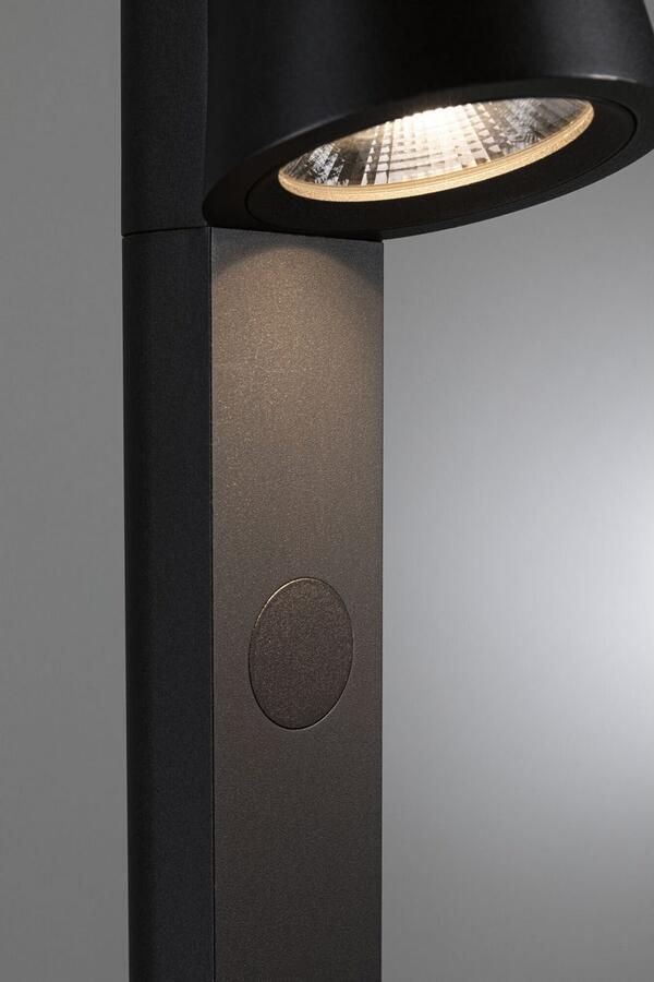 Paulmann Led-bolderlamp IP44 793mm 3000K 9W 700lm 230V 65° Antraciet Aluminium (1 stuk) - Foto 5