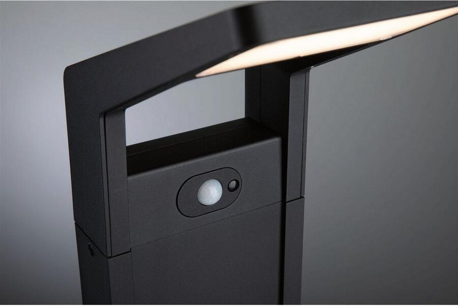 Paulmann Led-bolderlamp Juntea IP44 585mm 3000K 11W 900lm 230V Antraciet Aluminium (1 stuk) - Foto 6