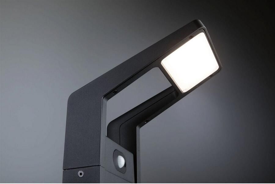 Paulmann Led-bolderlamp Juntea IP44 585mm 3000K 11W 900lm 230V Antraciet Aluminium (1 stuk) - Foto 7