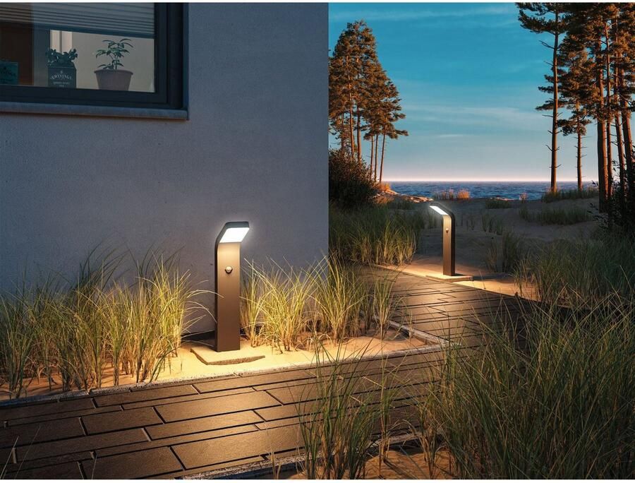 Paulmann Led-bolderlamp Kulma IP44 500mm 3000K 7 5W 500lm 230V Antraciet Aluminium (1 stuk) - Foto 2