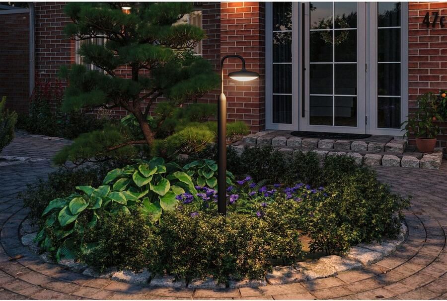 Paulmann Led-bolderlamp Nostro IP44 rond 1.135mm 3000K 10W 900lm 230V Antraciet Aluminium (1 stuk) - Foto 4
