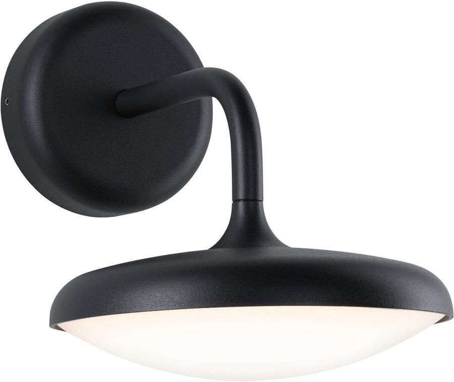 Paulmann Led-bolderlamp Nostro IP44 rond 180x250mm 3000K 10W 900lm 230V Antraciet Aluminium (1 stuk) - Foto 6