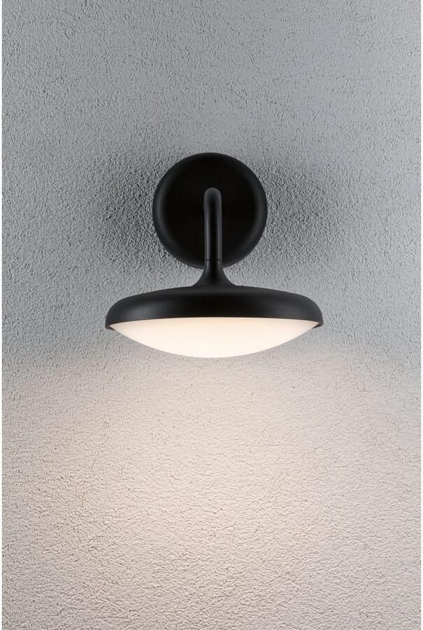 Paulmann Led-bolderlamp Nostro IP44 rond 180x250mm 3000K 10W 900lm 230V Antraciet Aluminium (1 stuk) - Foto 4