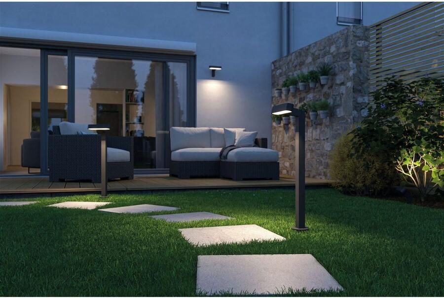 Paulmann Led-bolderlamp Plug & Shine Ito IP65 3000K 6W Antraciet (1 stuk) - Foto 6