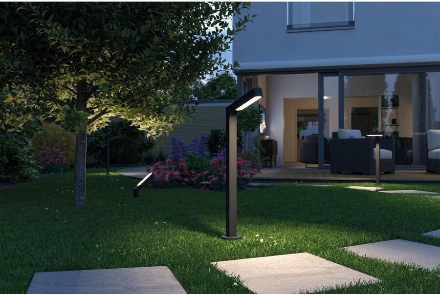 Paulmann Led-bolderlamp Plug & Shine Ito IP65 3000K 6W Antraciet (1 stuk) - Foto 7