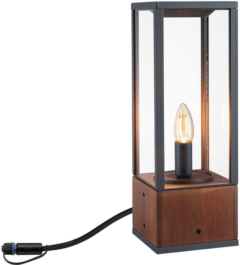 Paulmann Led-bolderlamp Plug & Shine Venea Enkel lamp IP44 1900K 2W Hout (1 stuk) - Foto 6