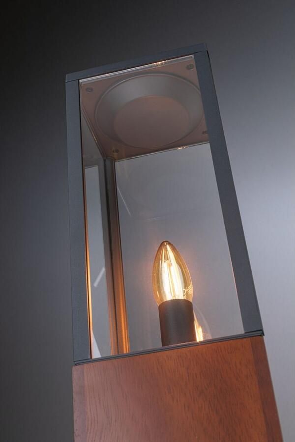 Paulmann Led-bolderlamp Plug & Shine Venea Enkel lamp IP44 1900K 2W Hout (1 stuk) - Foto 5